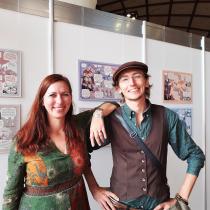 Klára Smolíková a Tobiáš Smolík na Světě knihy