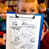 Dílna s Dubánkovými pracovními listy pro malé čtenáře a pisatele z publikace Jak se vyznat v knihách?