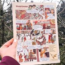 Komiks Divoká dvojka_píše Klára Smolíková, kreslí Ester Kuchynková