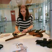 Výstava ve smíchovské knihovně ke knize Řemesla