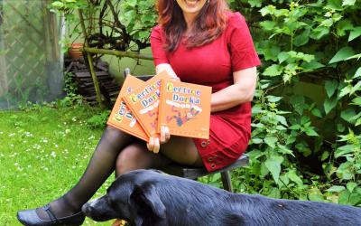 Jiří W. Procházka a Klára Smolíková, spoluautoři dětské detektivky Zločin mezi dinosaury