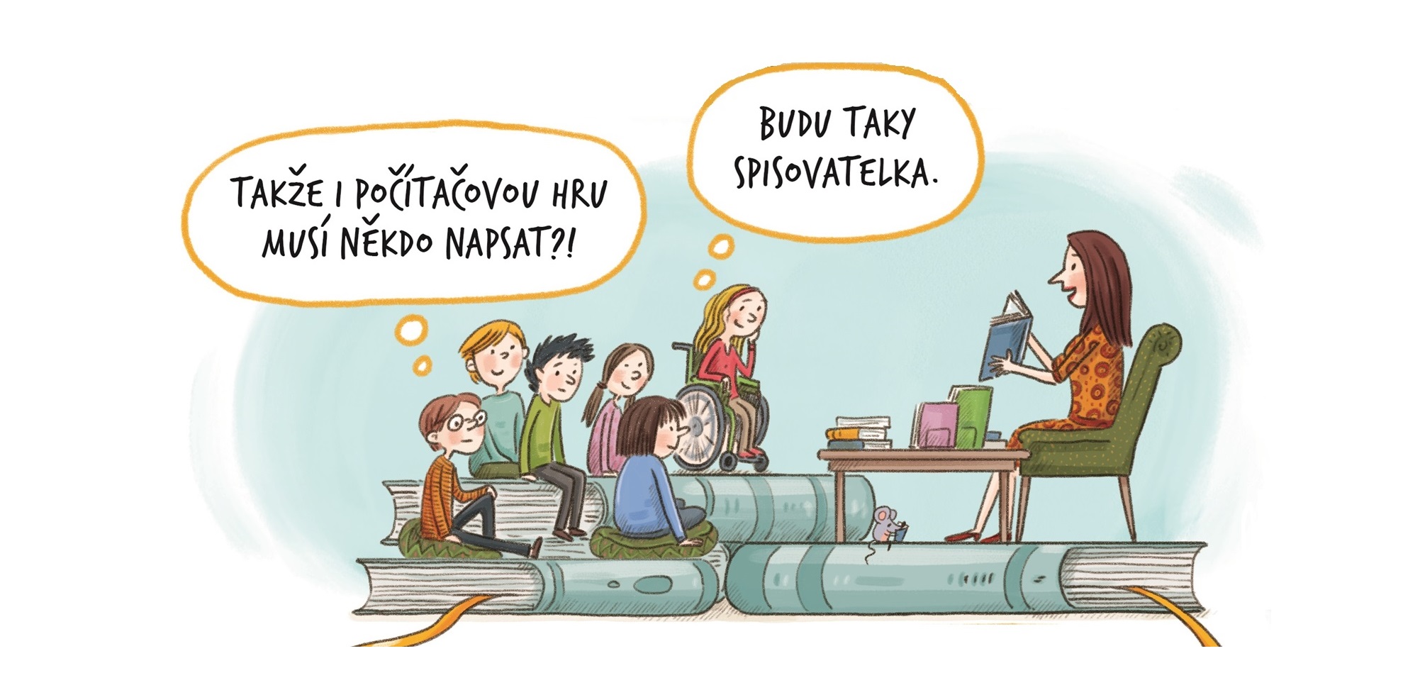 Tyden knihoven vyrez plakatu