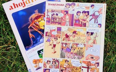 Komiks Divoká dvojka_píše Klára Smolíková, kreslí Ester Kuchynková