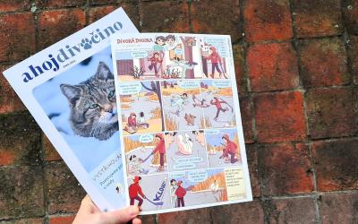 Komiks Divoká dvojka_píše Klára Smolíková, kreslí Ester Kuchynková