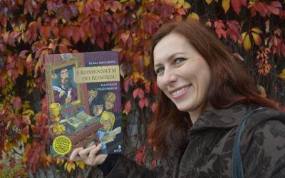 Klára Smolíková, autorka výstavy Komenský v komiksu