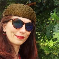 Klára Smolíková s dubánčí čepičkou