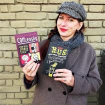 Klára Smolíková a její knihy pro mládež o Komenském a Husovi: COM.ensky a H.U.S.iksu