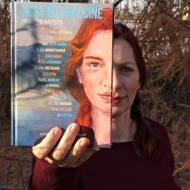 Klára Smolíková přispěla do antologie Rosa na pavučině povídkou Cube.