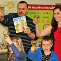 Přivítání knihy se odehrálo v pátek 13. 3. 2015 ve smíchovské knihovně