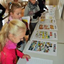 Bublifuk prezentovaný v choceňské knihovně